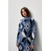 Knitted dress "Mirage" blue